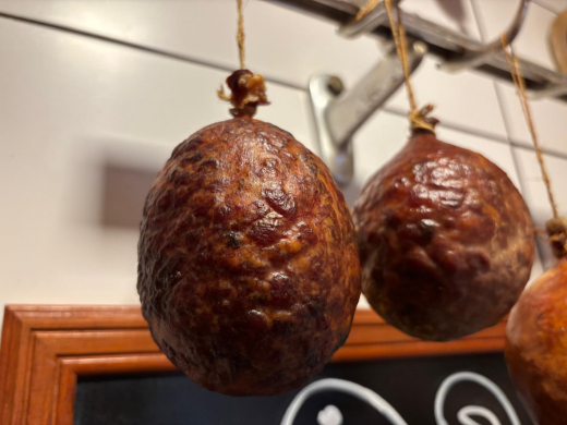 Kugel Schwartenmagen, ger�uchert